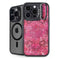 Pink Zen Ginseng iPhone 15 Pro Kickstand Case